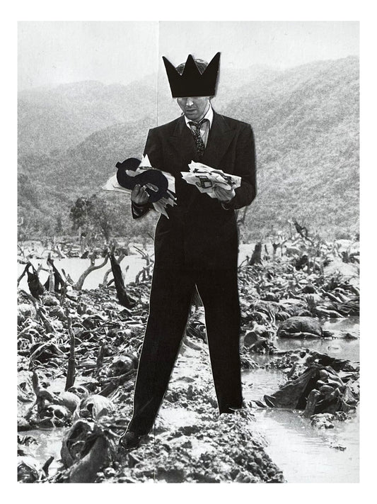 "Crown" Original Collage Art