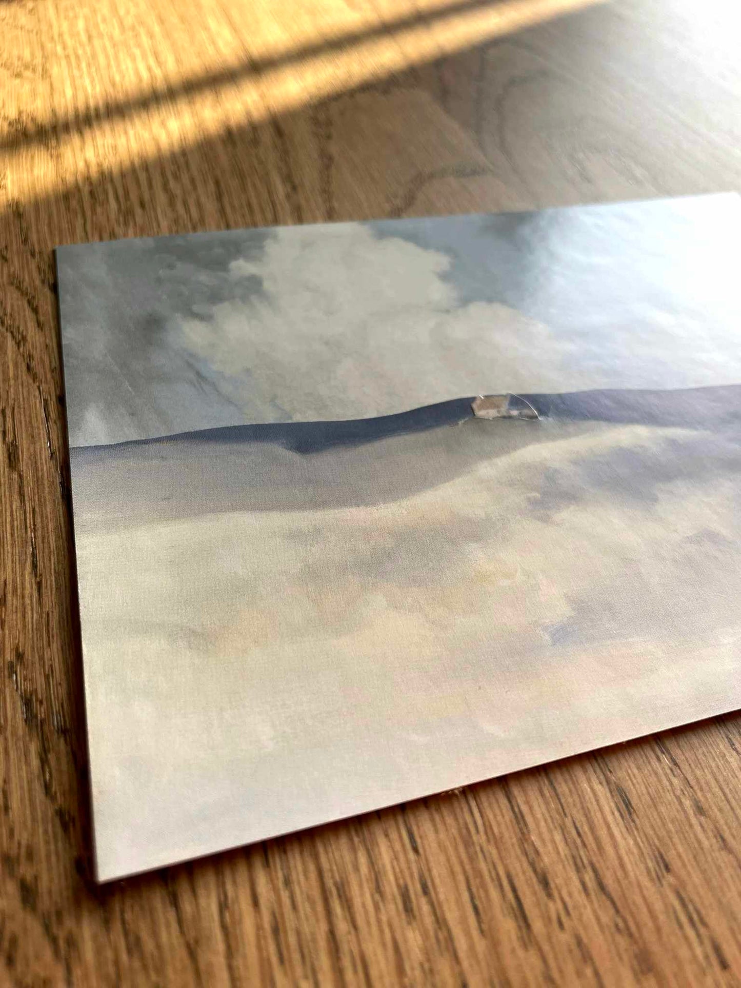 "House in the Clouds" Original Collage Art
