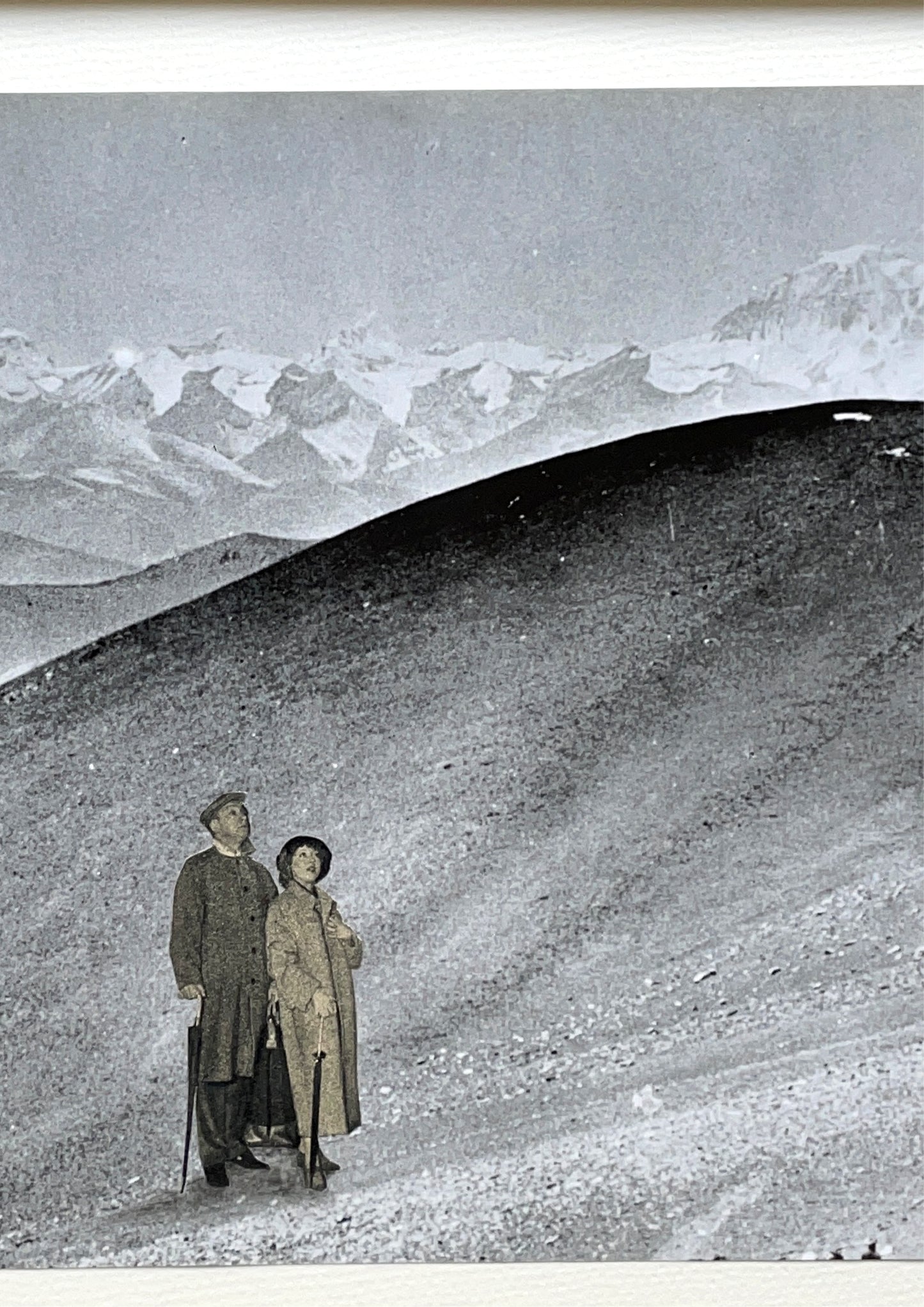 "Lost" Original Collage Art