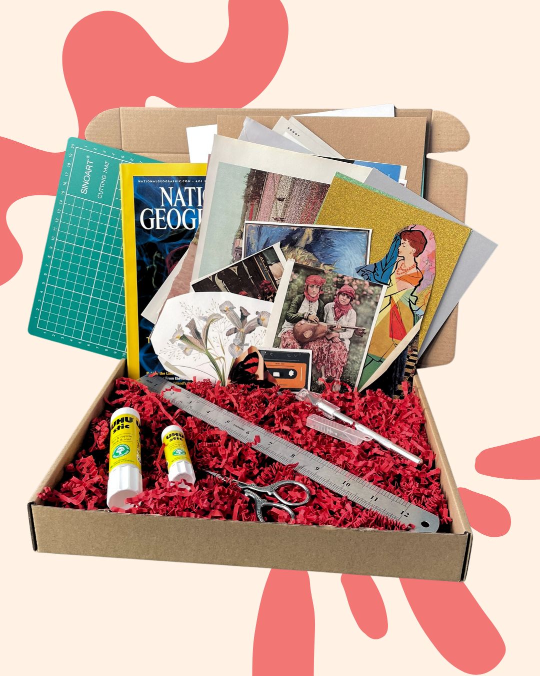 DIY Collage Kit: Craft Tools for Beginners