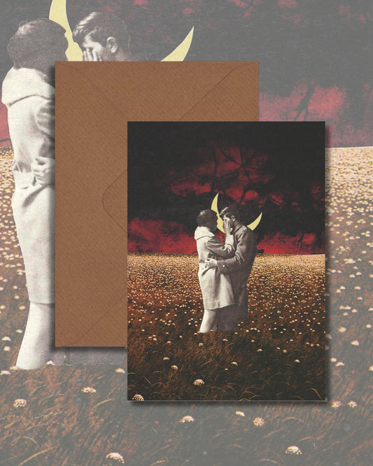 Couple In Love Greetings Card