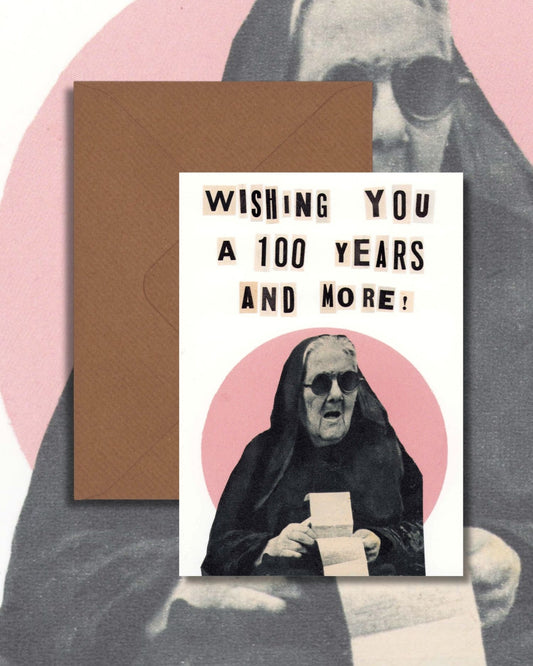 Funny Collage Birthday Card