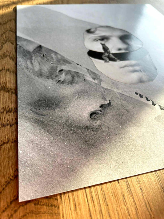 "A Face In The Universe" Original Collage Art