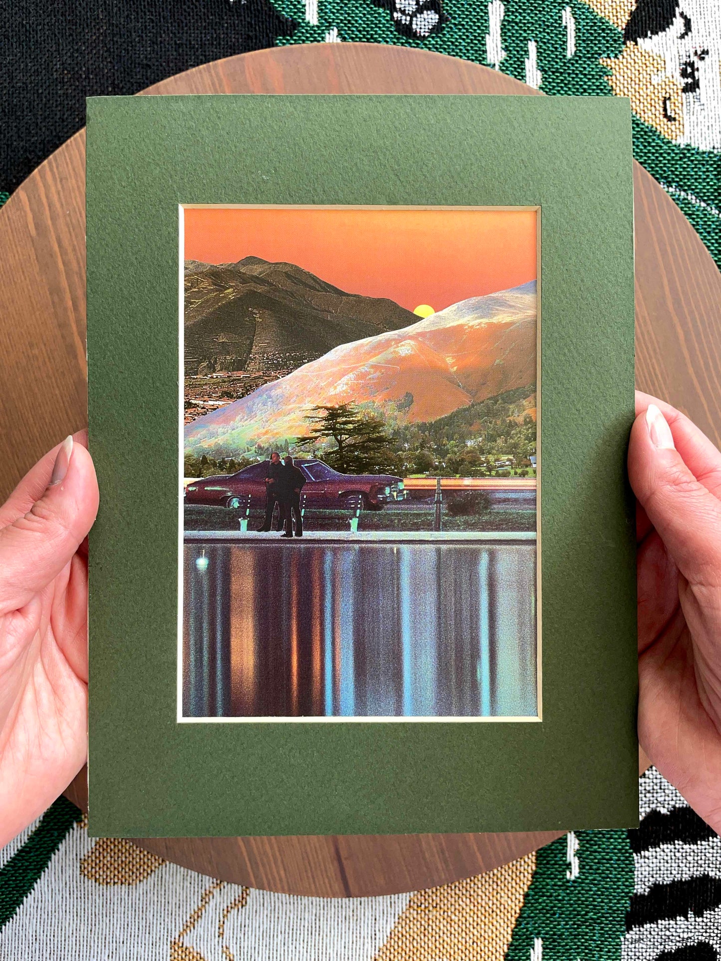 "California Sun" Original Collage Art