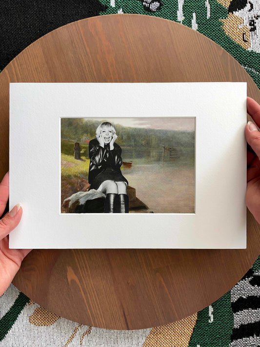 "Scream" Original Collage Art