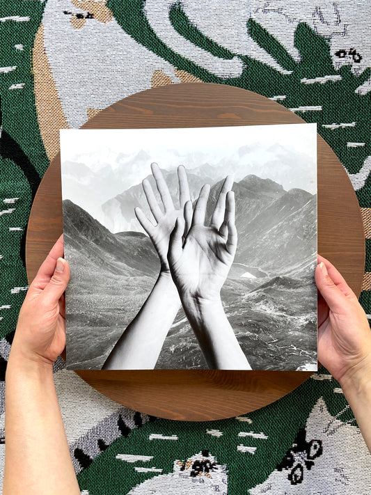 "In the Palm Of Your Hand" Original Collage Art