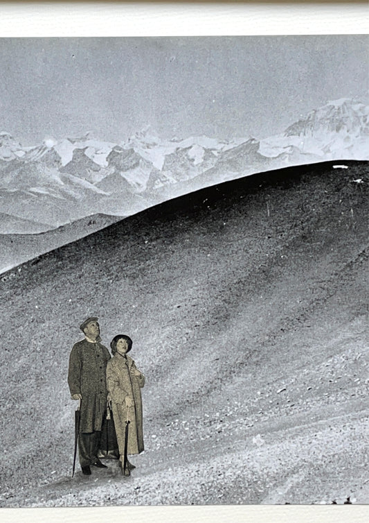 "Lost" Original Collage Art