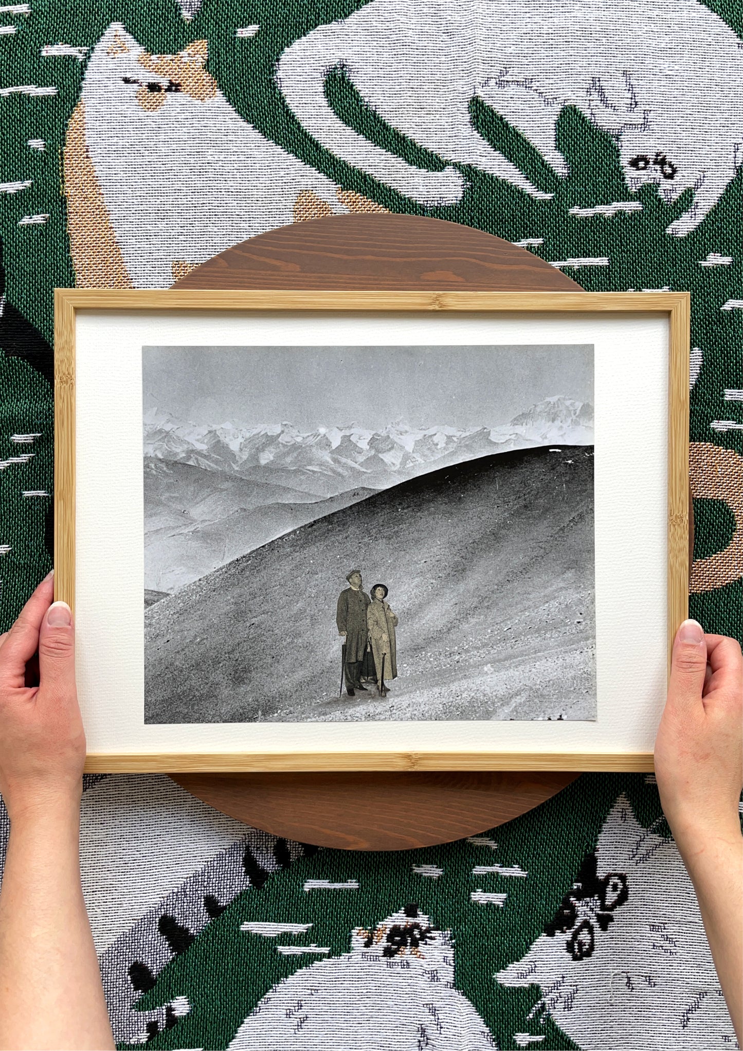 "Lost" Original Collage Art