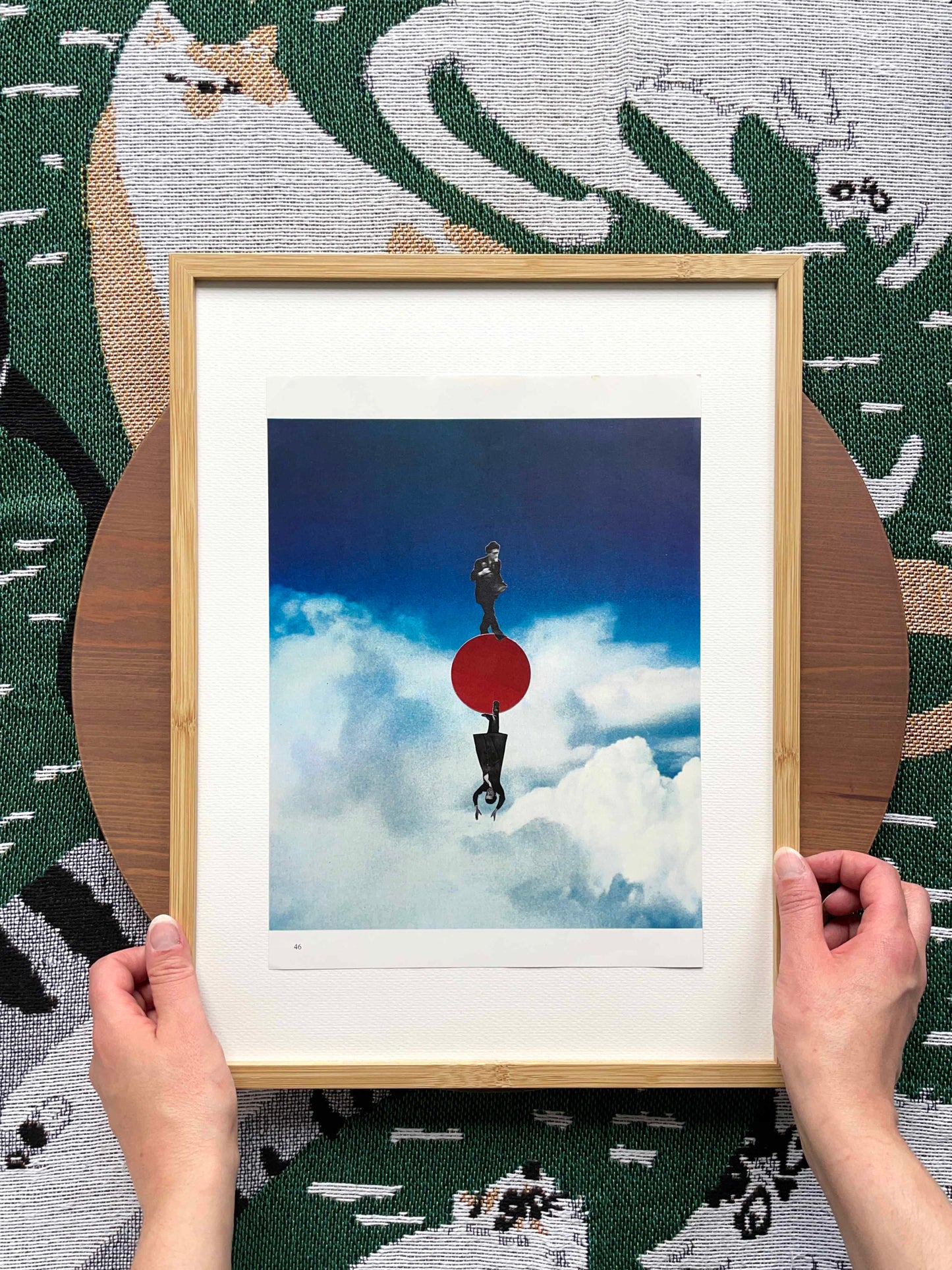 "46" Original Collage Art