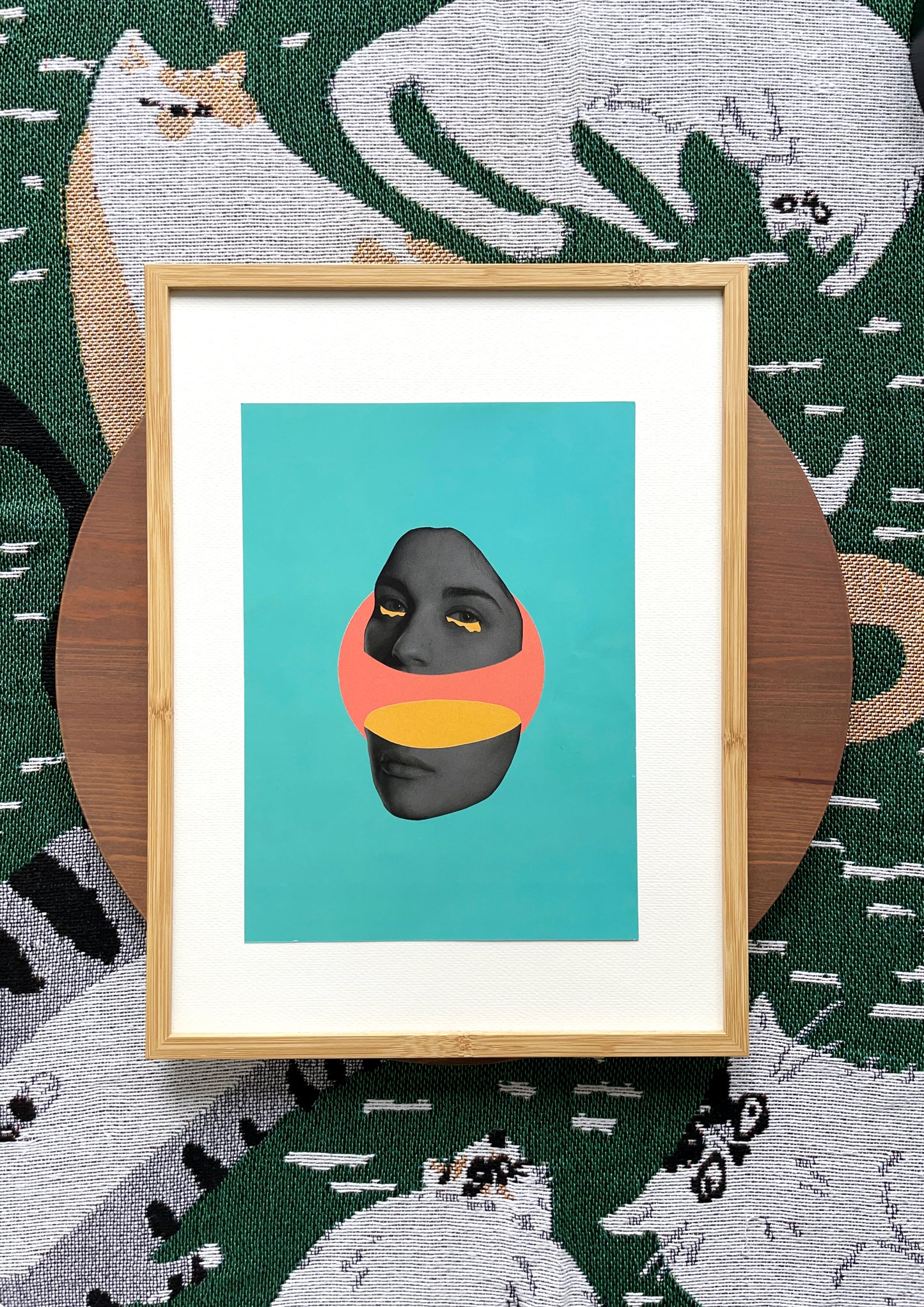 "Unnamed" Original Collage Art