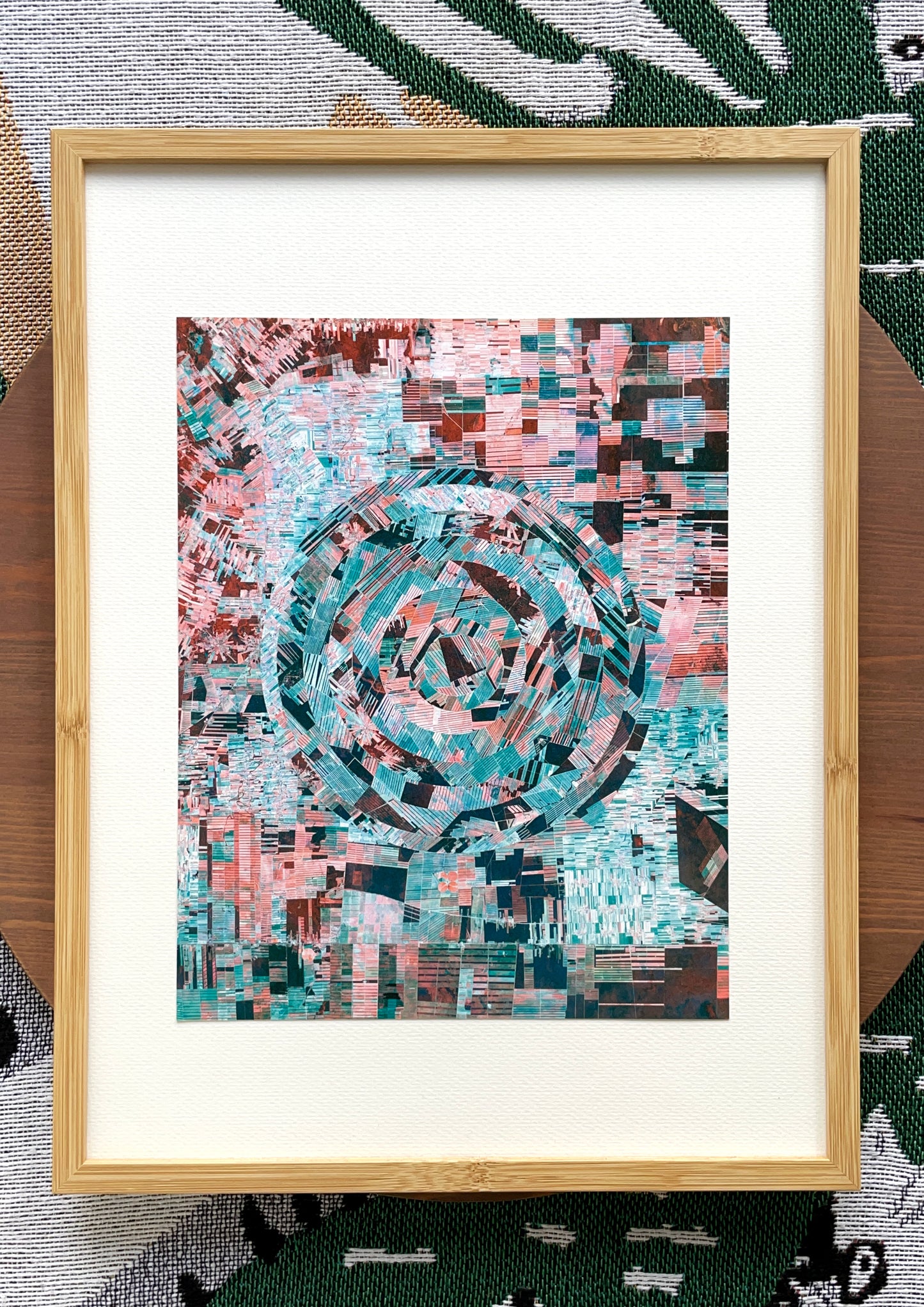 "Chaos" Original Collage Art