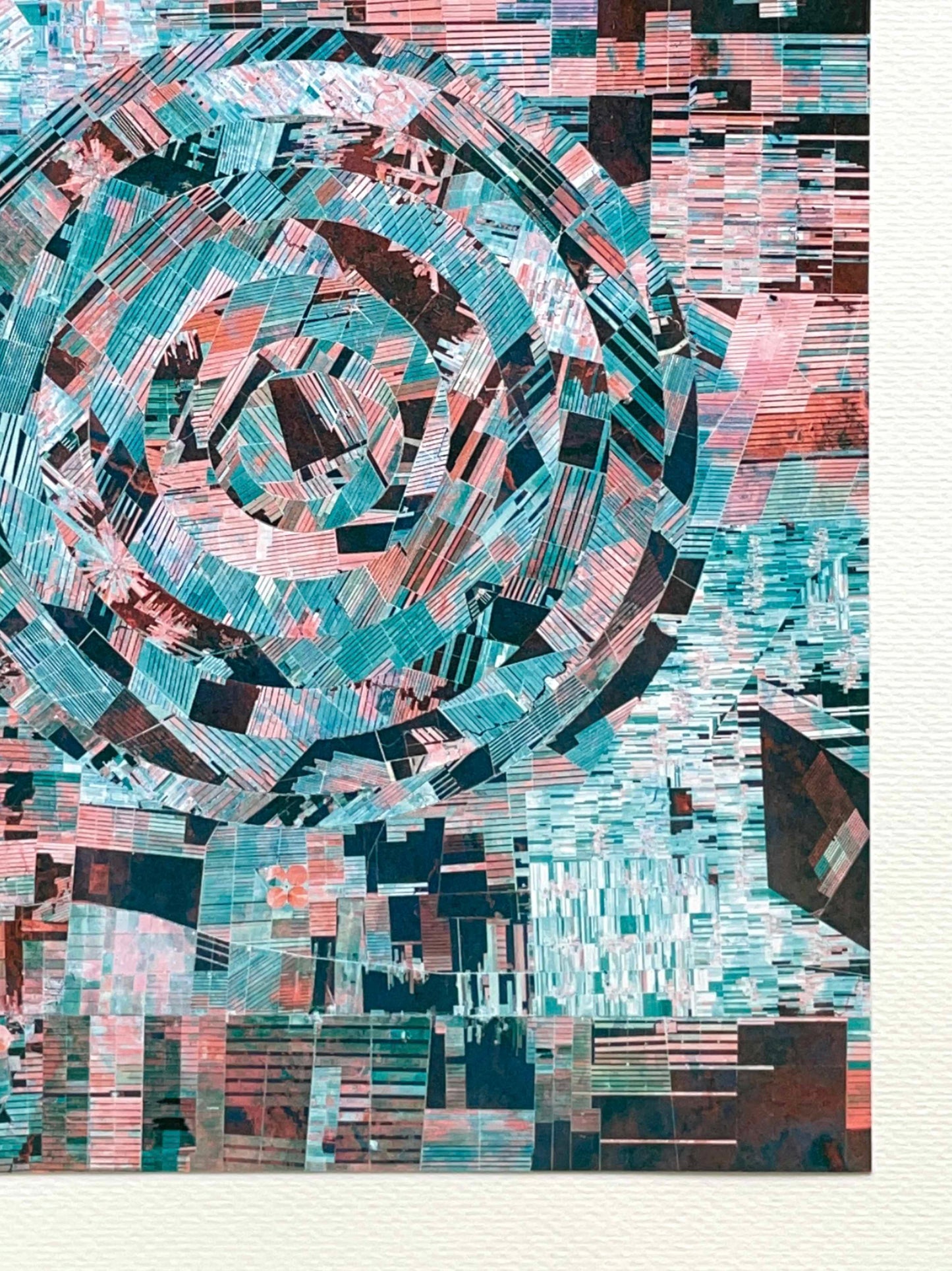 "Chaos" Original Collage Art