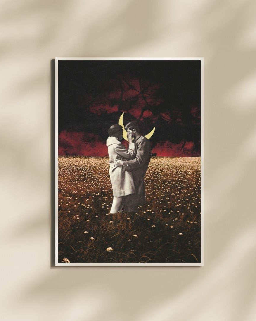 "Love In Times Of War" Art Print