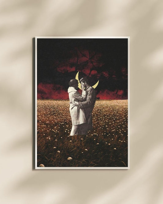 "Love In Times Of War" Art Print