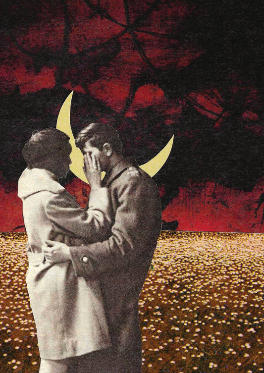 "Love In Times Of War" Art Print
